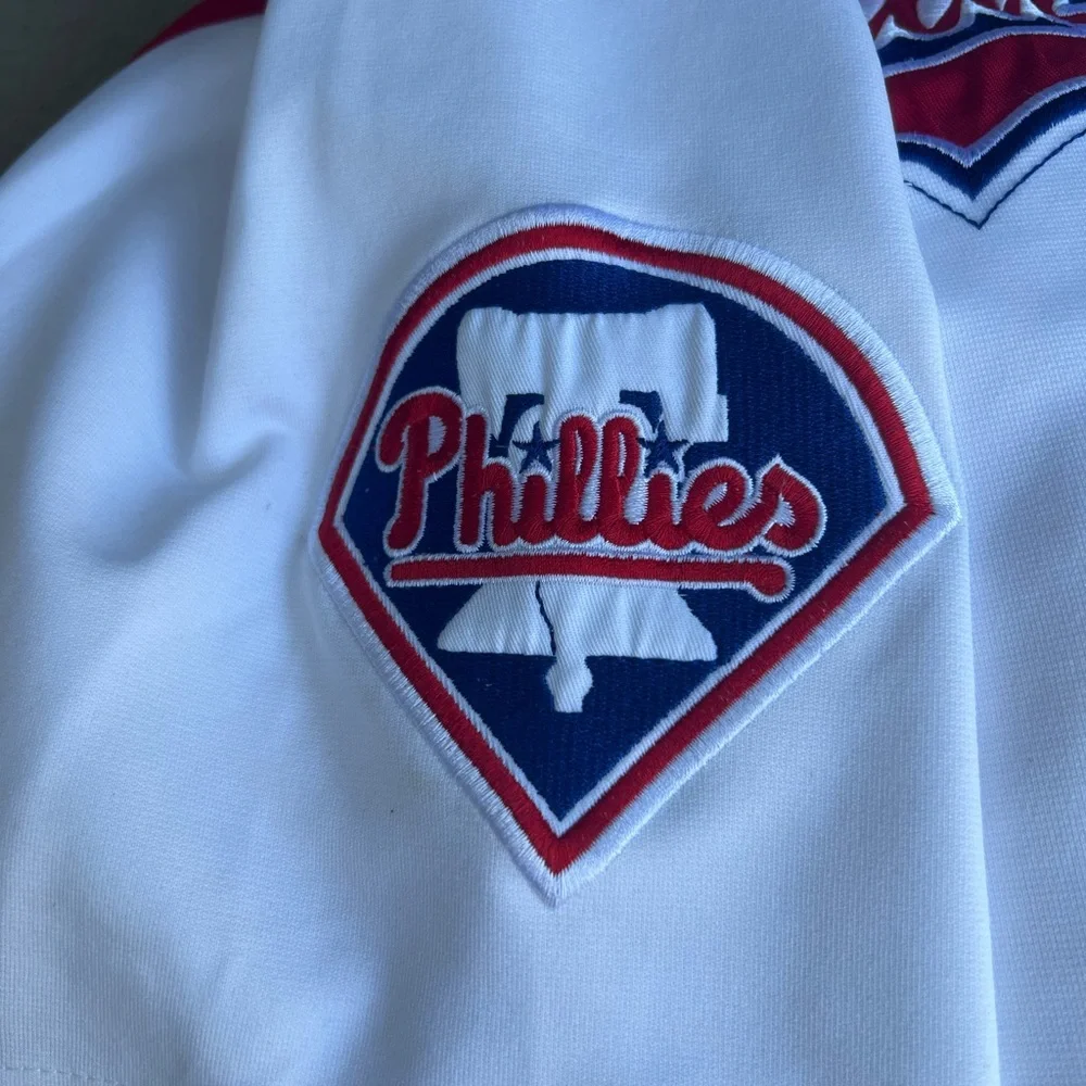 Philadelphia Phillies White and Red Jersey - Picture 4 of 9